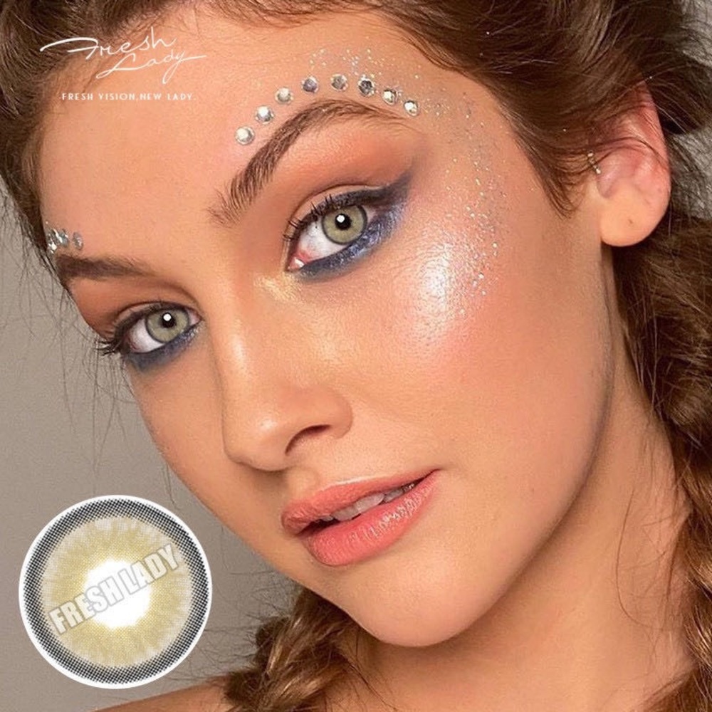 🖤3/$60🖤 FreshLady Himilayn Brown Yearly contact lense
